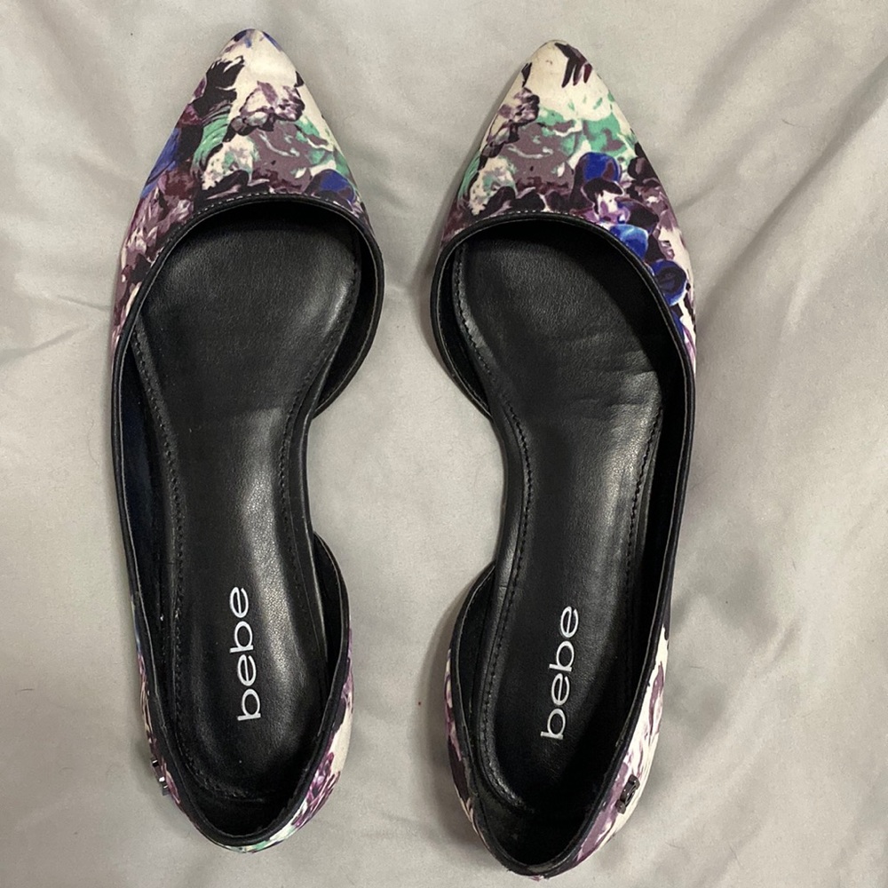 Floral shoes